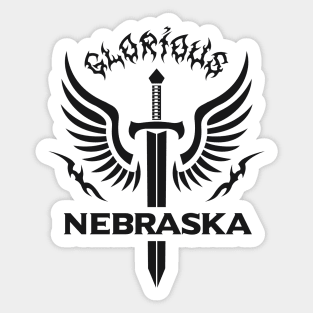 Glorious Nebraska Sticker